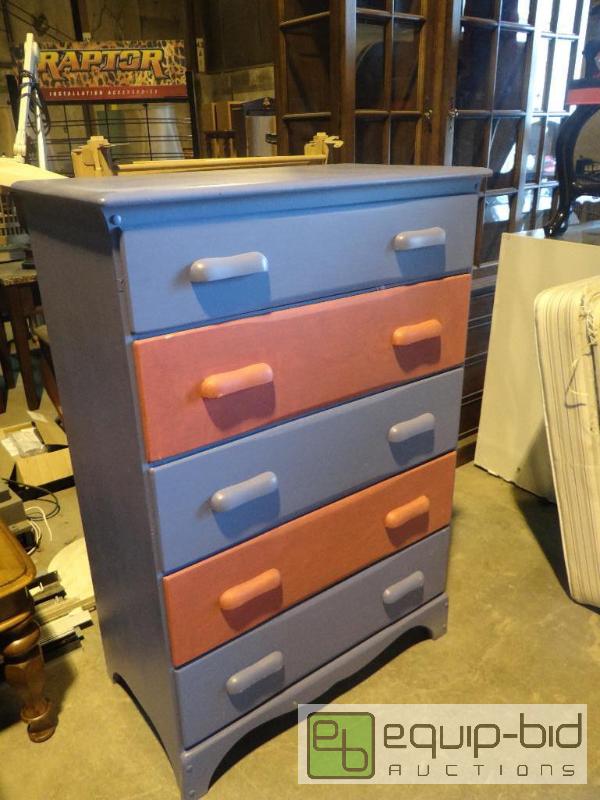 lot 502 image: 5 Drawer Cloths Dresser