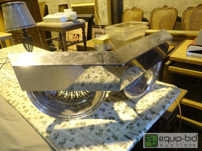 lot 506 image: Hand Crafted Chrome Plated Art