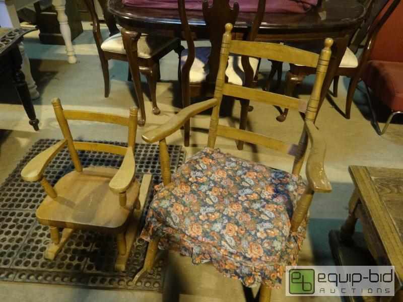 lot 542 image: Classic Rocking Chairs