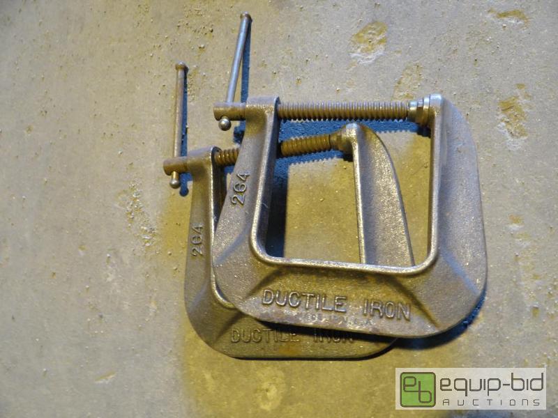 lot 561 image: (2) C clamps