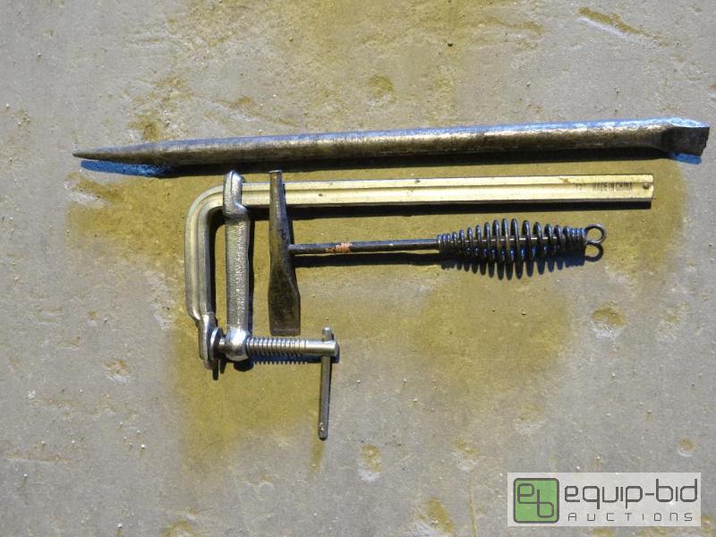 lot 565 image: c clamp  welding tool