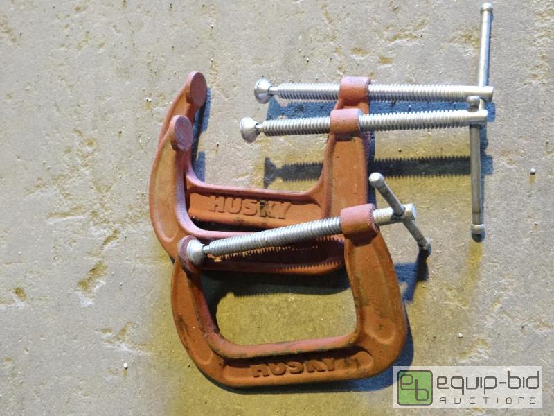 lot 568 image: set of 2 c clamps