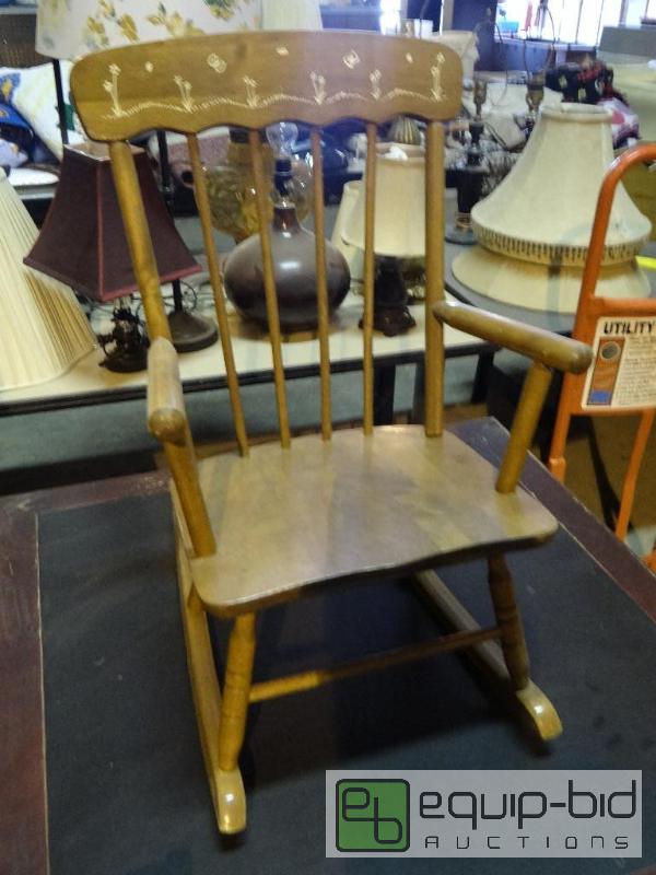 lot 590 image: Very Small Rocking Chair