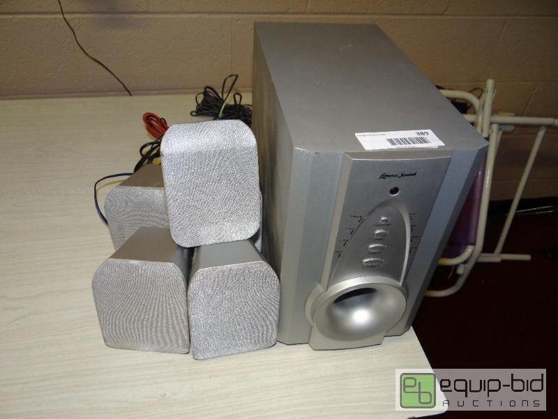 lot 389 image: Lenex&nbspspeaker system....
