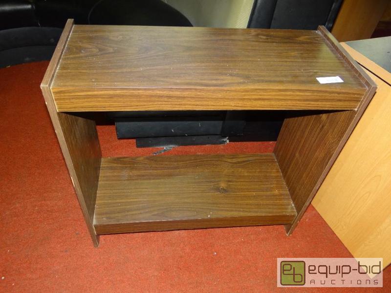 lot 392 image: Aquarium stand with lower shelf....