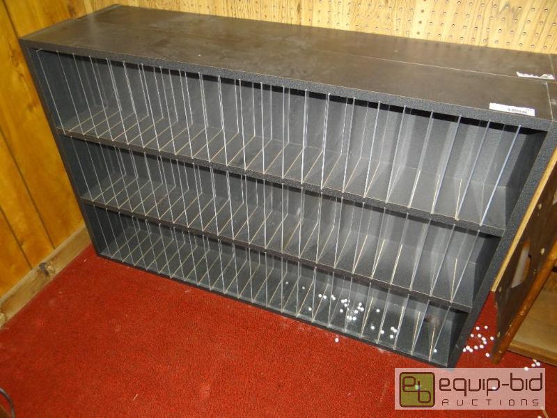 lot 397 image: Lot of 2 cabinets with dividers....