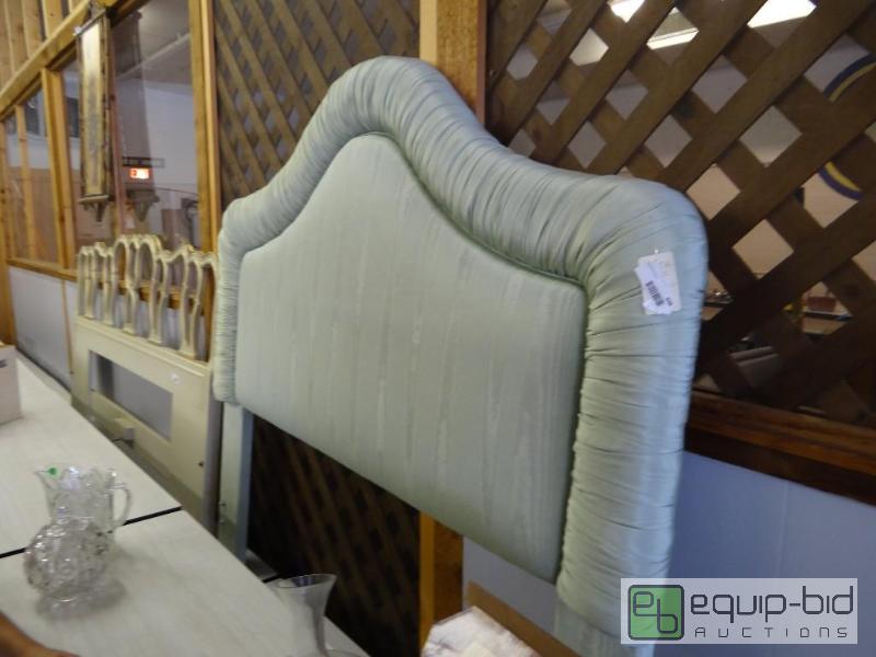 lot 436 image: Lot of 2 headboards. 1 is a king size....