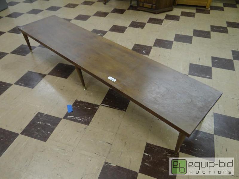 lot 453 image: Long short table or bench....