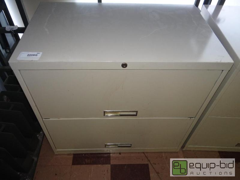 lot 480 image: 2 drawer lateral file cabinet....