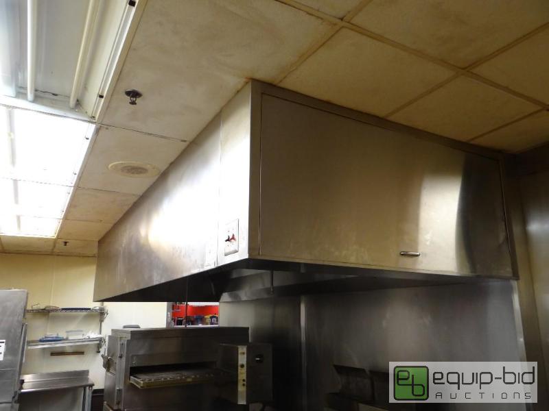 lot 1000 image: CaptiveAire System Exhaust Hood w Ansul System