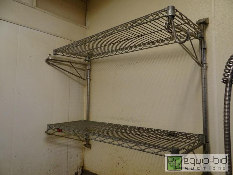 lot 1038 image: Metal Wire Storage Shelfs