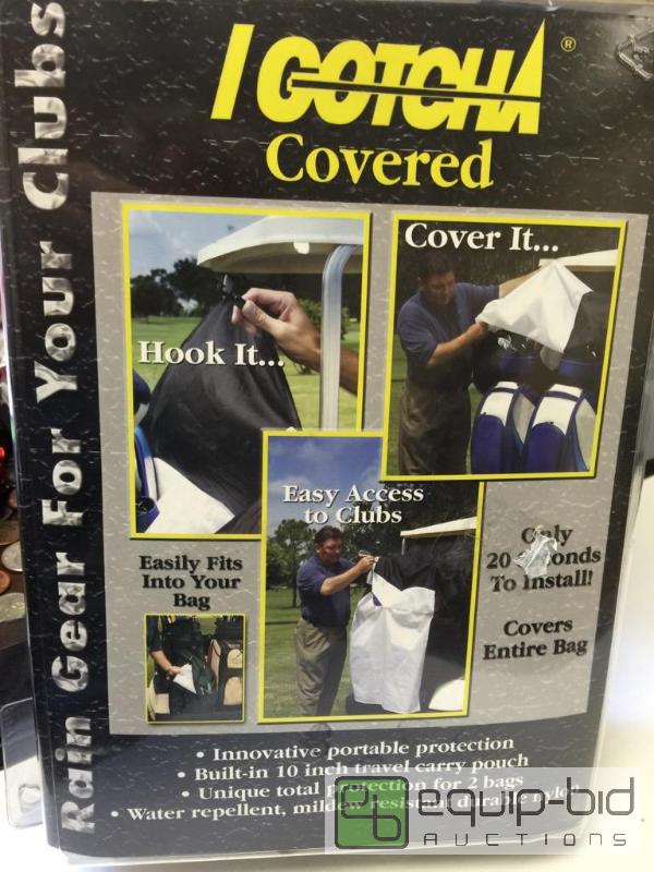 lot 113 image: Golf cart club cover...