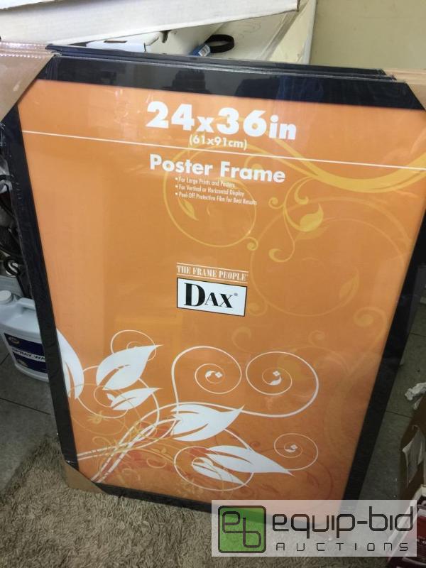lot 116 image: Three new 24&quot x 36&quot poster frames...