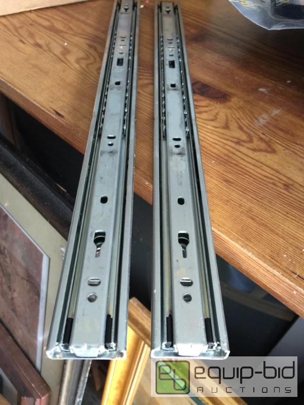 lot 141 image: Set of triple drawer slides...