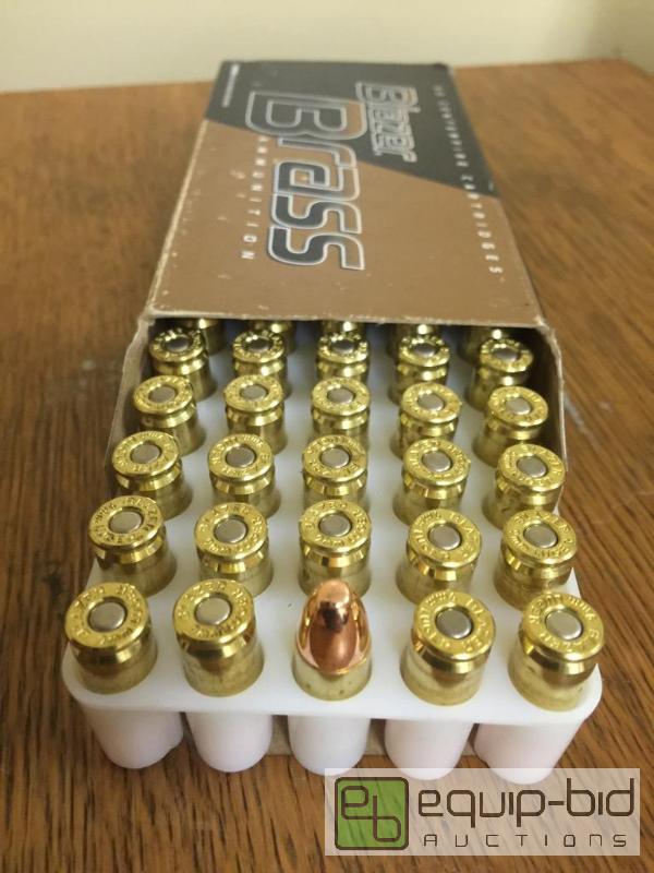 lot 50 image: 9 mm cartridges box of 50...
