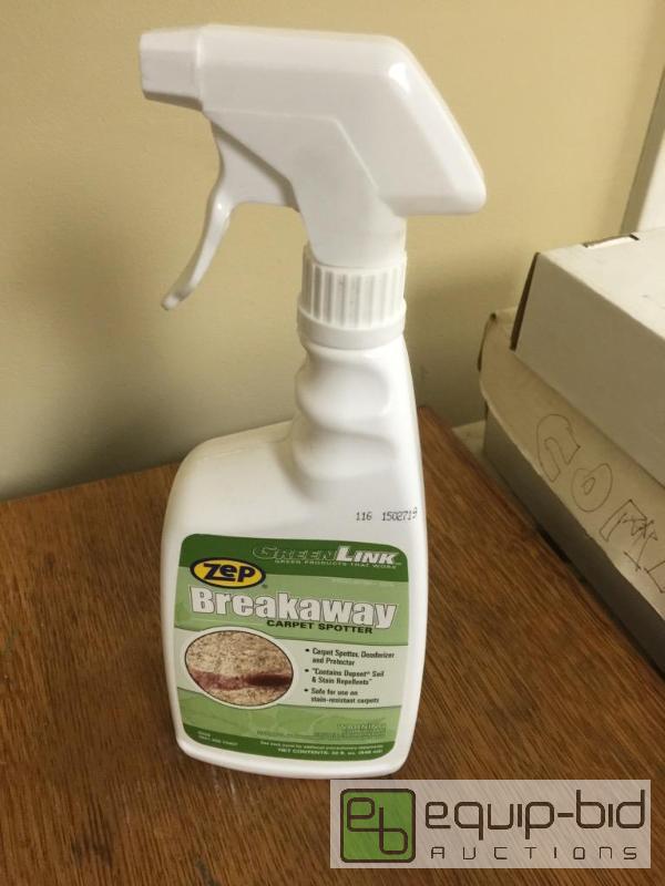 lot 80 image: Five bottles of zap breakaway speed carpet sp...