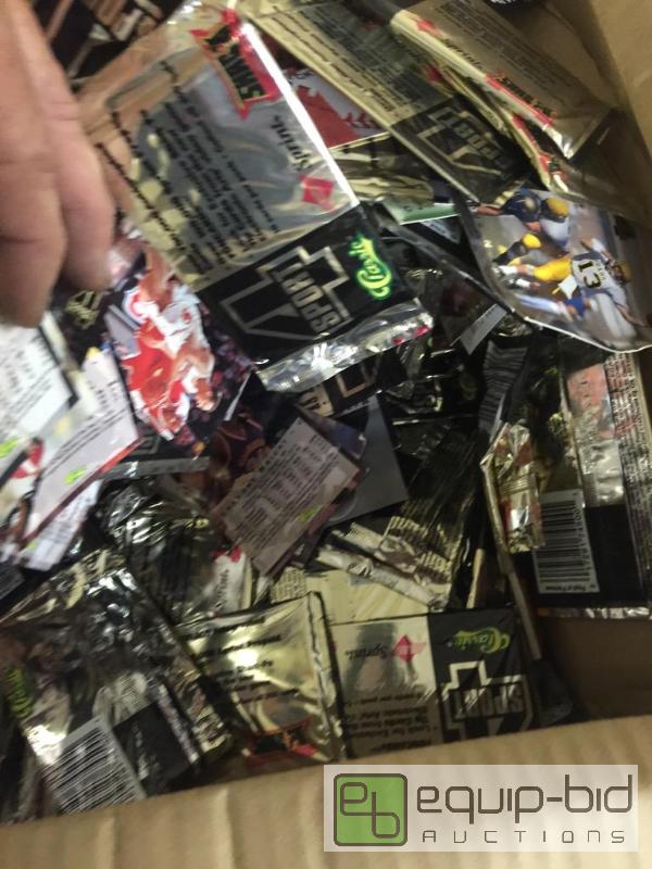lot 85 image: Large Lot of unopened sports card packets too...