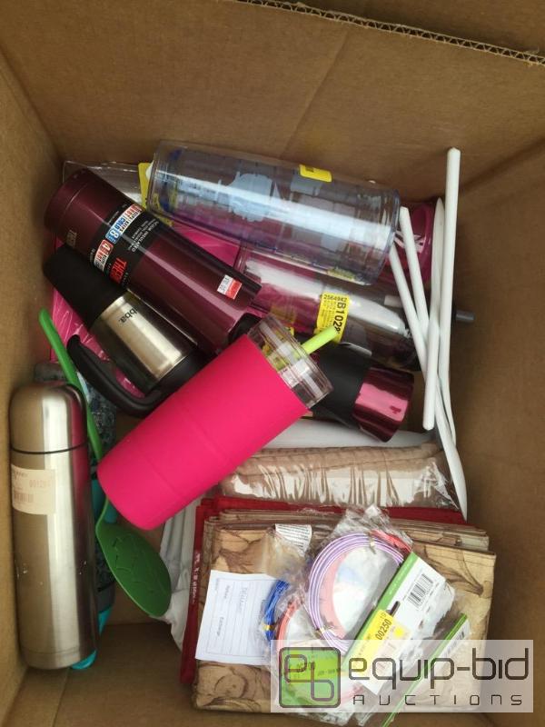 lot 95 image: Three boxes of miscellaneous housewares great...