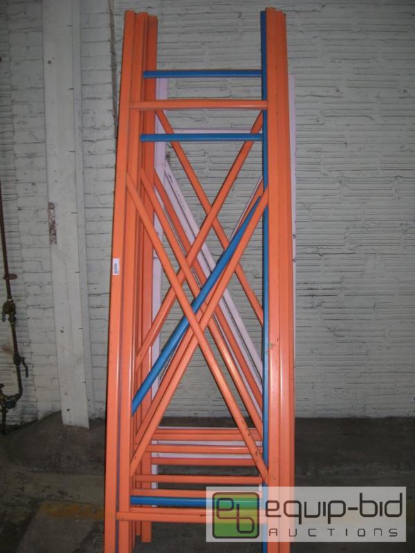 lot 3238 image: Industrial Shelving Frames