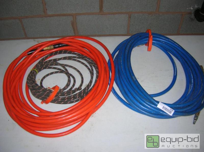lot 3245 image: 3 Air Hoses Campbell Hausfeld Amflo