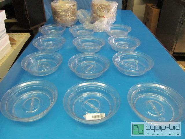 lot 3059 image: Kover-Ups Clear Plastic Covers QTY 36 8 Inch X 2 Inch