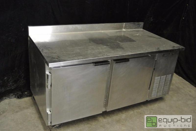 lot 1524 image: Beverage Air Stainless Worktop Cooler