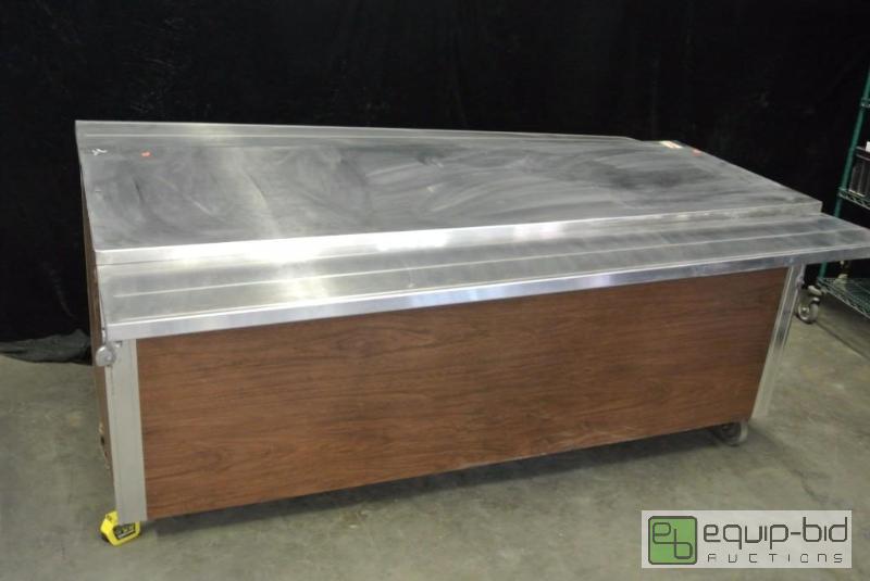 lot 1582 image: Precision Buffet Table on Casters