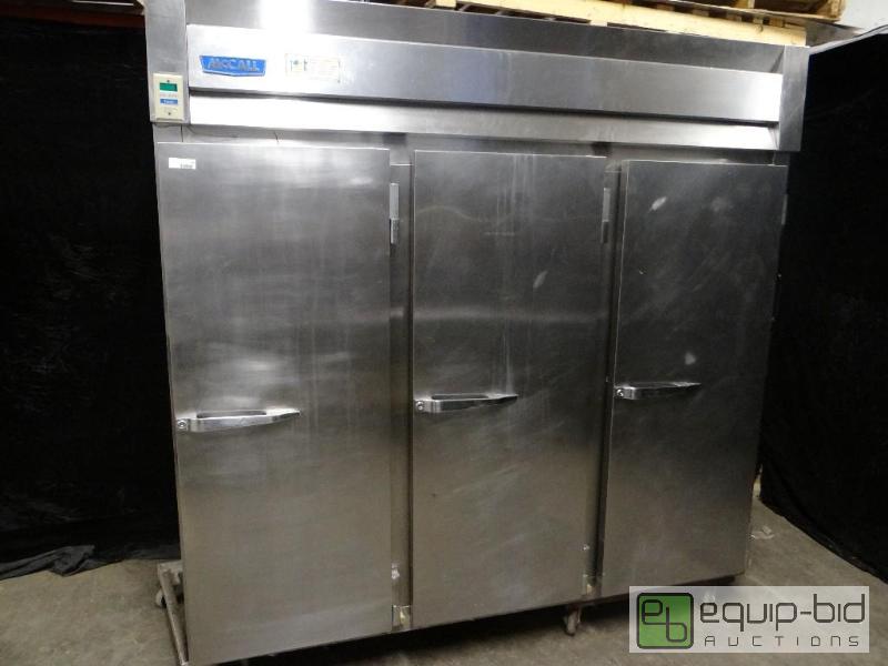 lot 7270 image: McCall Three Door Freezer