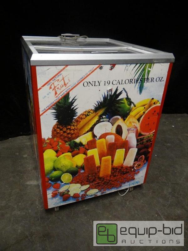 lot 7271 image: Graham Ice Cream Dipping Cabinet on Casters