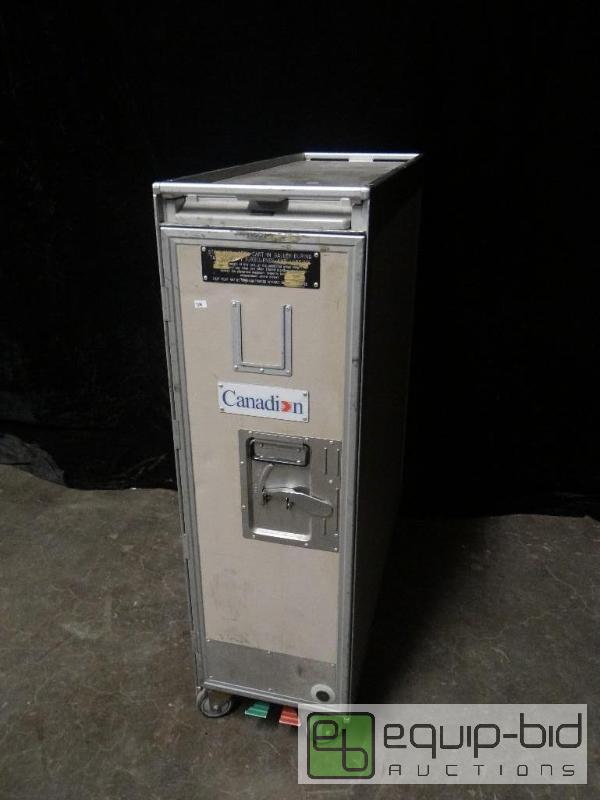 lot 7276 image: Diethelm Ind. Flight Attendant Catering Cart