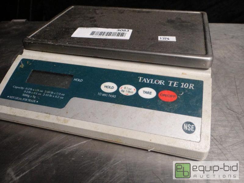 lot 7295 image: Taylor Digital Scale
