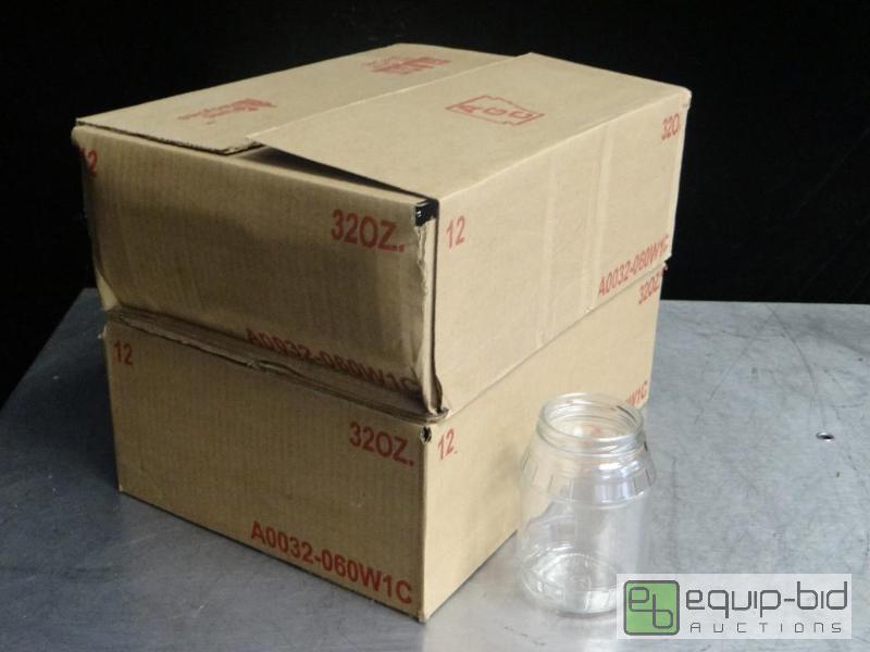 lot 9046 image: (24) 32oz Glass Jars
