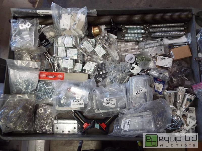 lot 1253 image: Hardware Lot&nbsp   Springs&nbsp  Uncut Key...