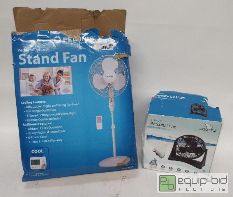 lot 1278 image: Fan Lot&nbsp   16 Inch Stand up fan&nbsp  8...
