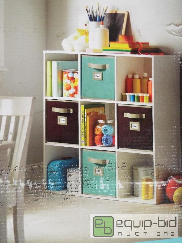 lot 1298 image: Martha Stewart Living Organizer 9 Cubes&nbsp...