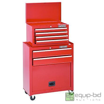 lot 1311 image: Craftsman Standard Tool Chest&nbsp   See Pic...