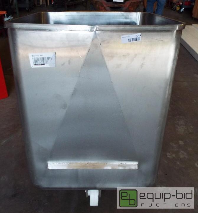 lot 1314 image: RestaurantKitchen Stainless Steel Container&...