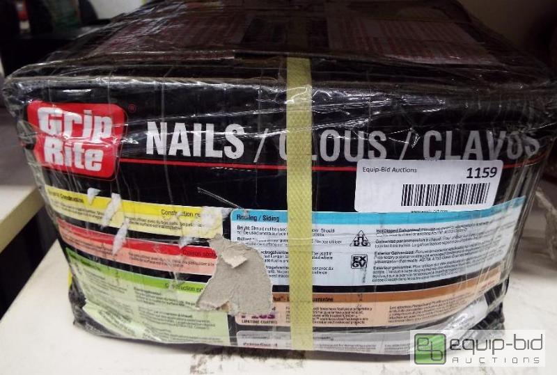 lot 1318 image: Grip Rite Nails&nbsp   Coated Sinker&nbsp  ...