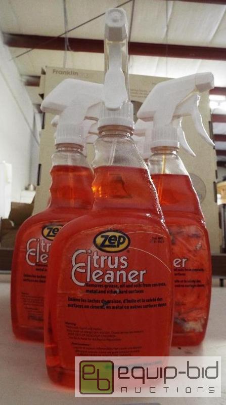 lot 1337 image: Qty 7 Zep Citrus Cleaner&nbsp   32 oz bottle...