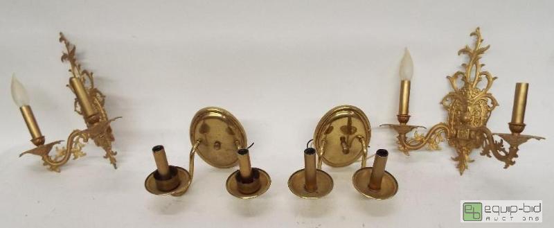 lot 1343 image: Vintage Looking Light Fixtures&nbsp   Qty 4&...