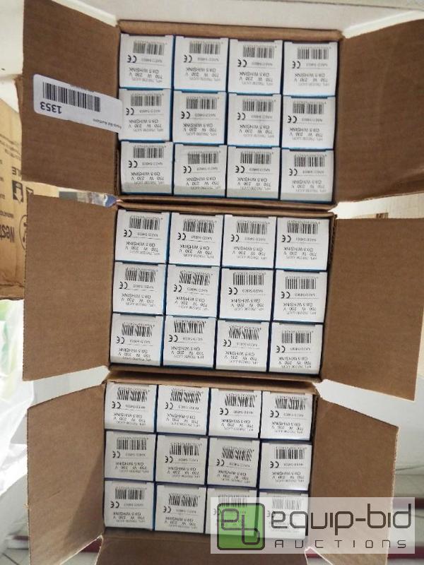 lot 1353 image: Halogen DisplayOptic Lamp OSRAM   Qty 3 Case...