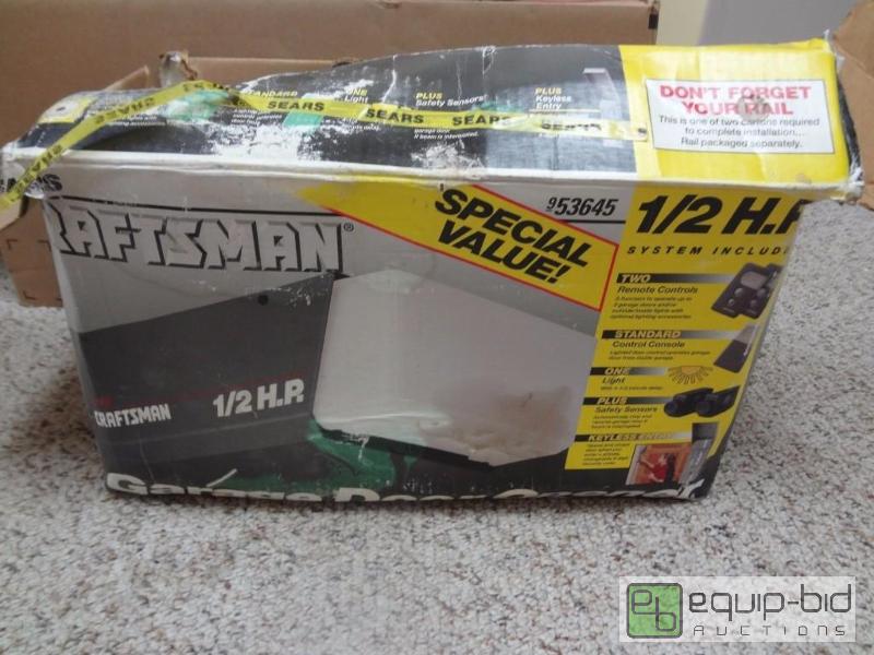 lot 1000 image: Craftsman 12 hp Garage Door Opener