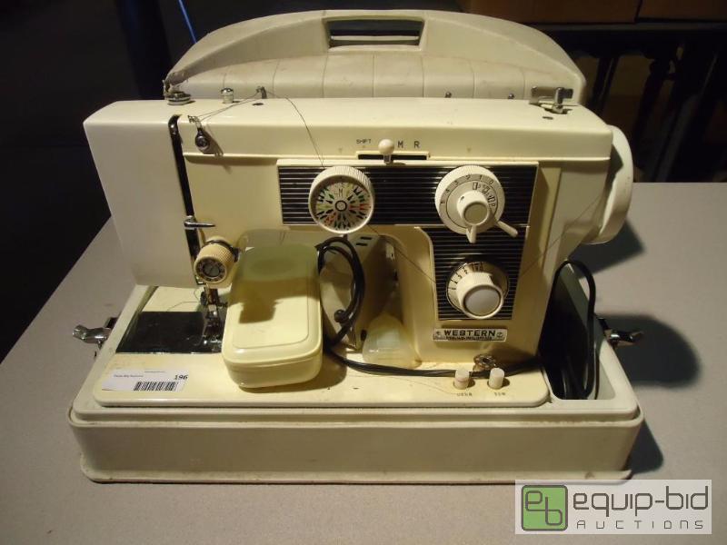 lot 196 image: Electric Sewing Machine