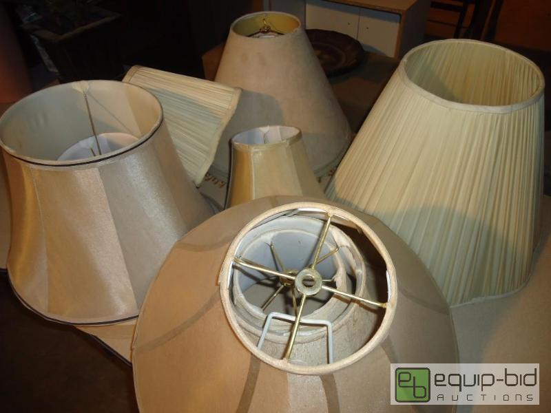 lot 210 image: Large Lot of Lamp Shades