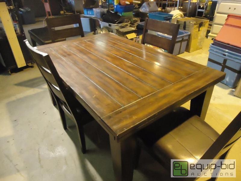 lot 27 image: Dining Table with 4 Chairs