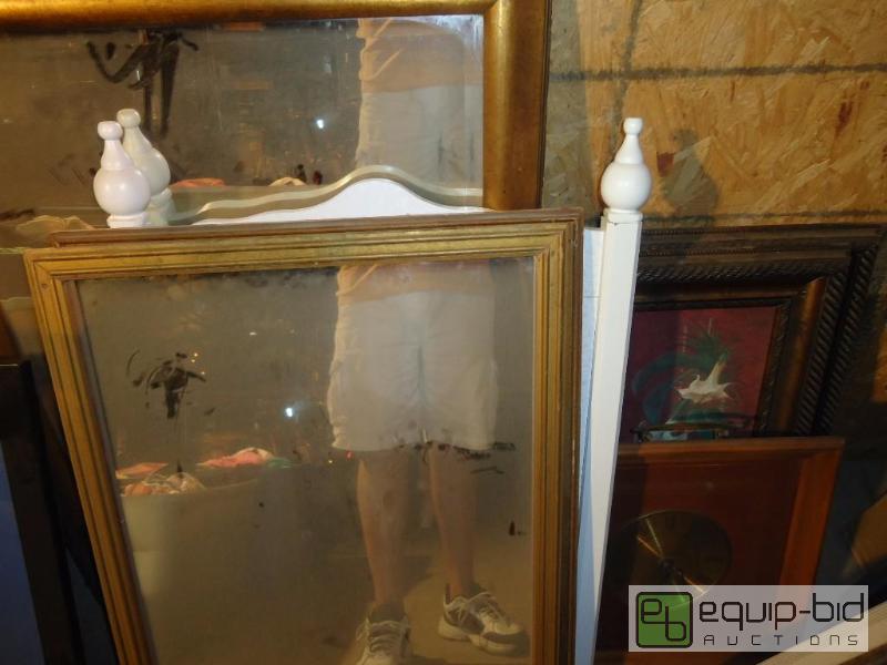 lot 55 image: Large Lot of Wall Art and Mirrors