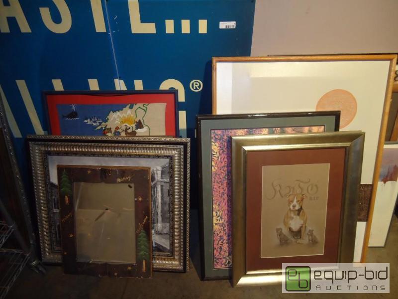 lot 60 image: Large Lot of Wall Art