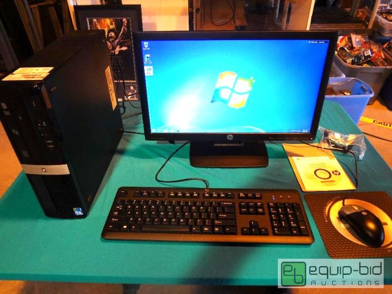 lot 7 image: HP Pro 3000 Desktop Complete System
