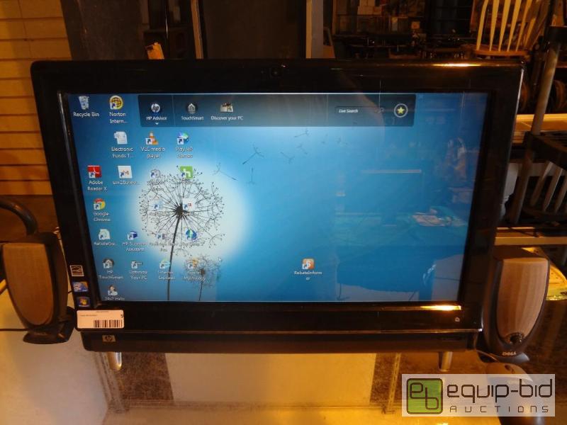 lot 9 image: HP Touch Smart All-In-One Desktop