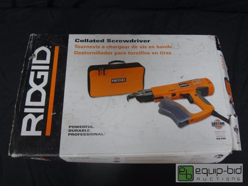 lot 950 image: Ridgid Collated Screwdriver Gun R6790